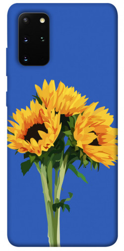 Чехол itsPrint Bouquet of sunflowers для Samsung Galaxy S20+
