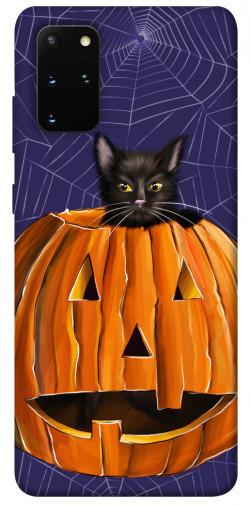 Чехол itsPrint Cat and pumpkin для Samsung Galaxy S20+