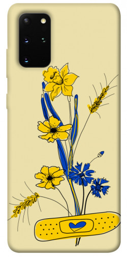 Чехол itsPrint Українські квіточки для Samsung Galaxy S20+