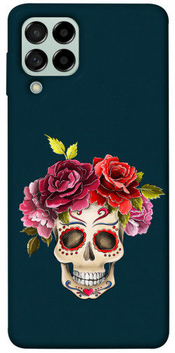 Чехол itsPrint Flower skull для Samsung Galaxy M53 5G