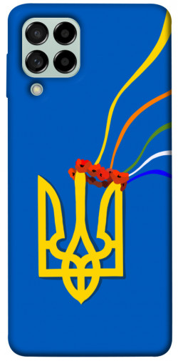 Чехол itsPrint Квітучий герб для Samsung Galaxy M53 5G