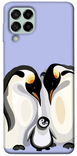 Чехол itsPrint Penguin family для Samsung Galaxy M53 5G