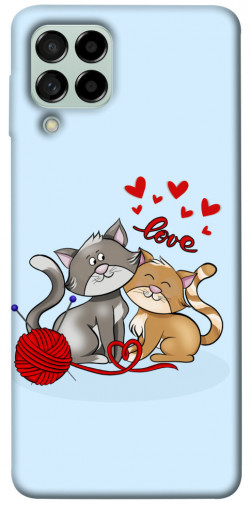 Чехол itsPrint Два кота Love для Samsung Galaxy M53 5G