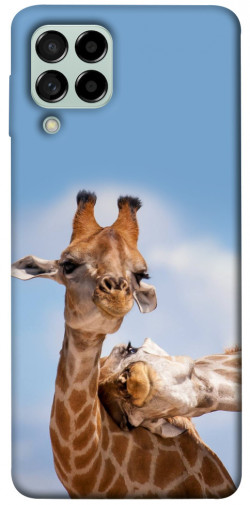 Чехол itsPrint Милые жирафы для Samsung Galaxy M53 5G