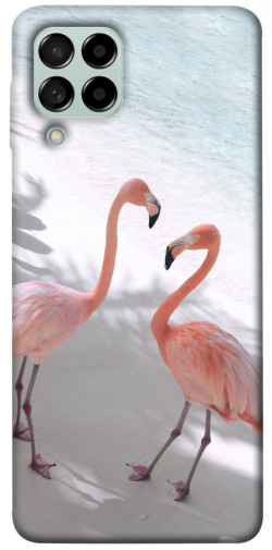 Чехол itsPrint Flamingos для Samsung Galaxy M53 5G