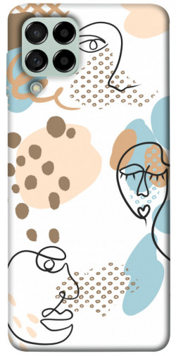 Чехол itsPrint Face pattern для Samsung Galaxy M53 5G