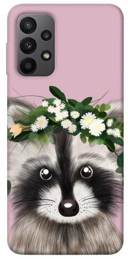 Чехол itsPrint Raccoon in flowers для Samsung Galaxy A23 4G