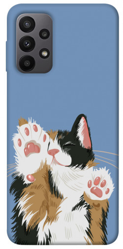 Чохол itsPrint Funny cat для Samsung Galaxy A23 4G
