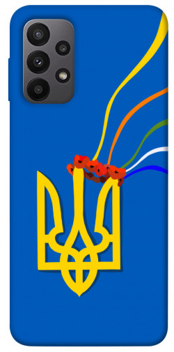 Чохол itsPrint Квітучий герб для Samsung Galaxy A23 4G