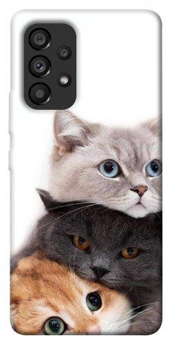 Чехол itsPrint Три кота для Samsung Galaxy A53 5G