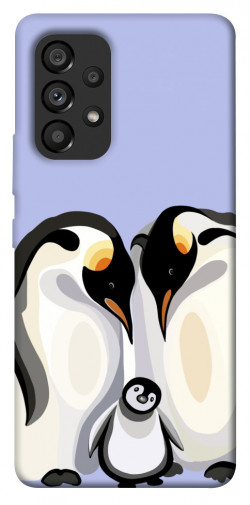 Чохол itsPrint Penguin family для Samsung Galaxy A53 5G