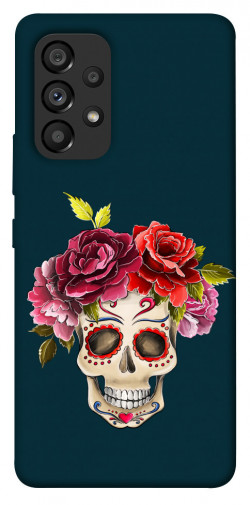 Чехол itsPrint Flower skull для Samsung Galaxy A53 5G
