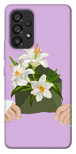 Чохол itsPrint Flower message для Samsung Galaxy A53 5G