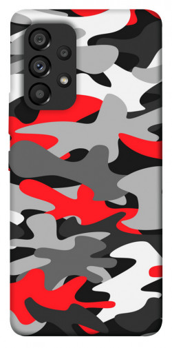 Чохол itsPrint Червоно-сірий камуфляж для Samsung Galaxy A53 5G