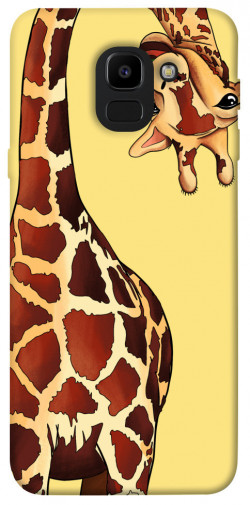 Чехол itsPrint Cool giraffe для Samsung J600F Galaxy J6 (2018)