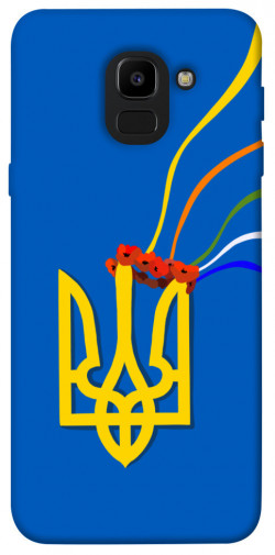 Чехол itsPrint Квітучий герб для Samsung J600F Galaxy J6 (2018)