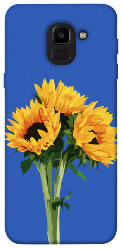 Чехол itsPrint Bouquet of sunflowers для Samsung J600F Galaxy J6 (2018)