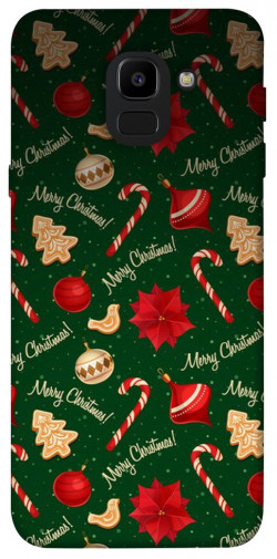 Чехол itsPrint Merry Christmas для Samsung J600F Galaxy J6 (2018)