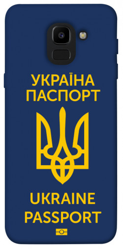 Чехол itsPrint Паспорт українця для Samsung J600F Galaxy J6 (2018)