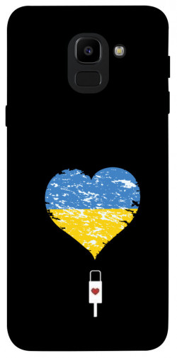 Чехол itsPrint З Україною в серці для Samsung J600F Galaxy J6 (2018)