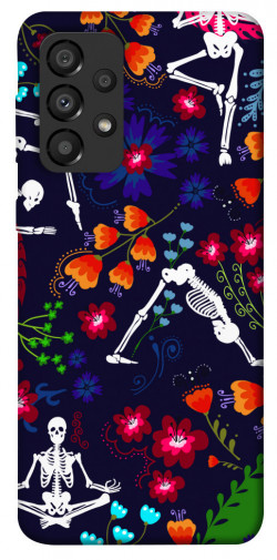 Чехол itsPrint Yoga skeletons для Samsung Galaxy A33 5G