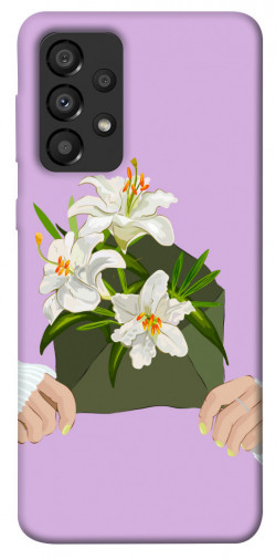 Чехол itsPrint Flower message для Samsung Galaxy A33 5G