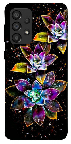 Чехол itsPrint Flowers on black для Samsung Galaxy A33 5G