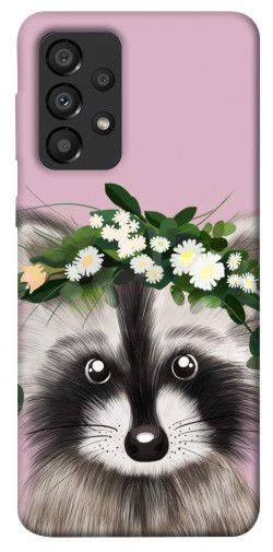 Чехол itsPrint Raccoon in flowers для Samsung Galaxy A33 5G
