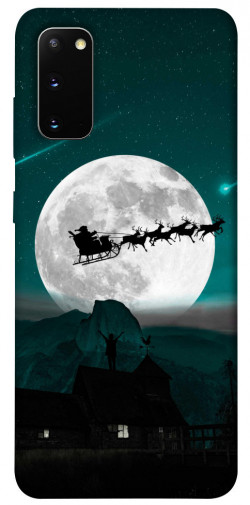 Чехол itsPrint Санта на санях для Samsung Galaxy S20