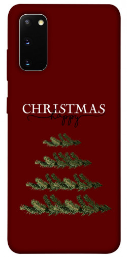 Чохол itsPrint Щасливого Різдва для Samsung Galaxy S20