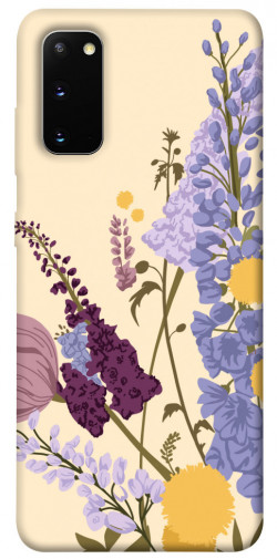 Чехол itsPrint Flowers art для Samsung Galaxy S20
