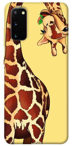 Чехол itsPrint Cool giraffe для Samsung Galaxy S20