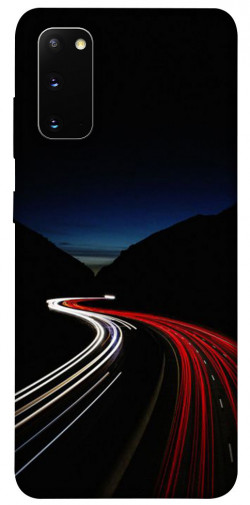Чохол itsPrint Червоно-біла дорога для Samsung Galaxy S20