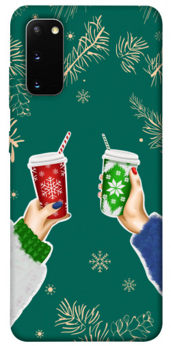 Чехол itsPrint Winter drinks для Samsung Galaxy S20