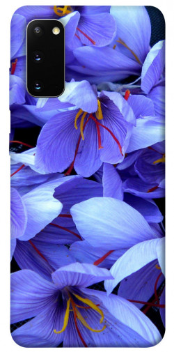 Чехол itsPrint Фиолетовый сад для Samsung Galaxy S20