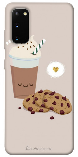 Чехол itsPrint Кофе с печеньем для Samsung Galaxy S20