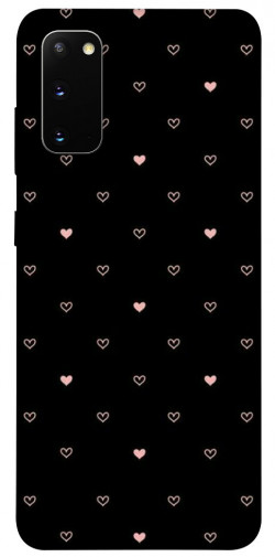 Чехол itsPrint Сердечки для Samsung Galaxy S20