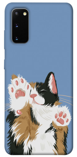 Чехол itsPrint Funny cat для Samsung Galaxy S20