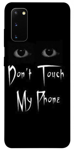 Чохол itsPrint Don't Touch для Samsung Galaxy S20