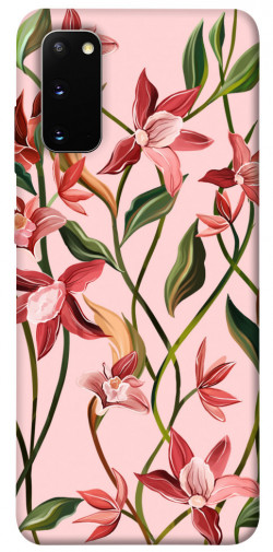 Чехол itsPrint Floral motifs для Samsung Galaxy S20