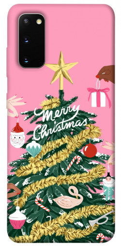 Чехол itsPrint Праздничная елка для Samsung Galaxy S20