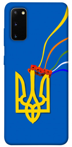 Чохол itsPrint Квітучий герб для Samsung Galaxy S20