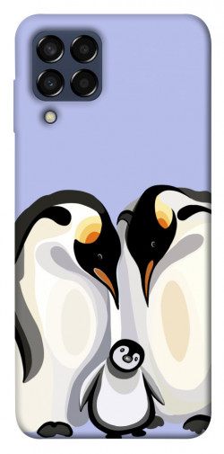 Чохол itsPrint Penguin family для Samsung Galaxy M33 5G