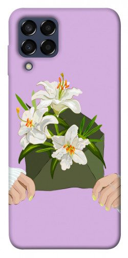 Чехол itsPrint Flower message для Samsung Galaxy M33 5G