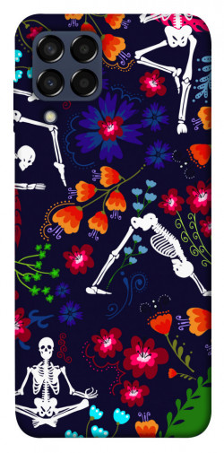 Чехол itsPrint Yoga skeletons для Samsung Galaxy M33 5G