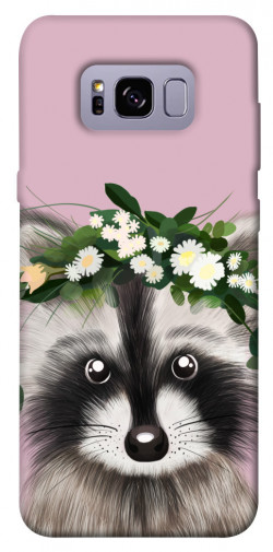 Чохол itsPrint Raccoon in flowers для Samsung G955 Galaxy S8 Plus