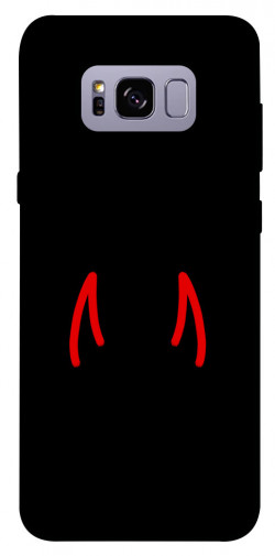 Чохол itsPrint Red horns для Samsung G955 Galaxy S8 Plus