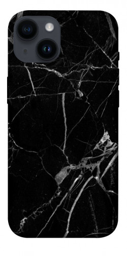Чехол itsPrint Черный мрамор для Apple iPhone 14 (6.1")