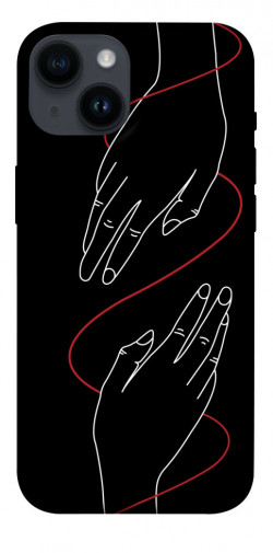 Чехол itsPrint Плетение рук для Apple iPhone 14 (6.1")