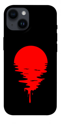 Чехол itsPrint Red Moon для Apple iPhone 14 (6.1")